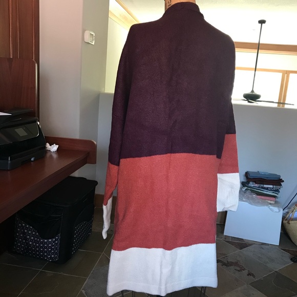 Vibrant Colorblock Cardigan - Picture 4 of 5